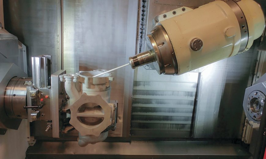 アルミ製インベストメント鋳型の CNC 加工時間、8 割短縮を達成